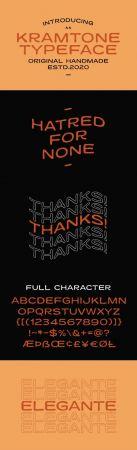 DesignOptimal Kramtone Typeface Font