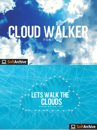 DesignOptimal Cloud Walker Font