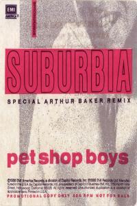 Pet Shop Boys Suburbia Special Arthur Baker Remix 1986 Synth pop Flac 24 192 LP
