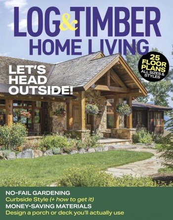 Log Home Living April 2022