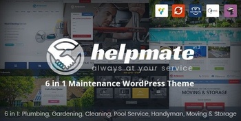 DesignOptimal ThemeForest Helpmate v1 1 5 6 in 1 Maintenance WordPress Theme 16489291