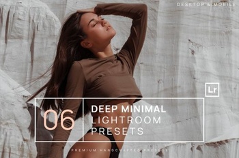 DesignOptimal 6 Deep Minimal Lightroom Presets Mobile