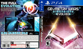 Geometry Wars 3 Dimensions Evolved A0103 V0100 CUSA00755 PS4 PKG AUCTOR TV