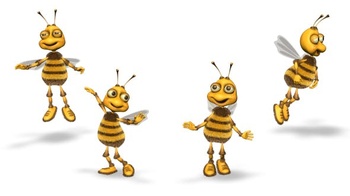 DesignOptimal Videohive Bee Dance Magic Reveal 19165155
