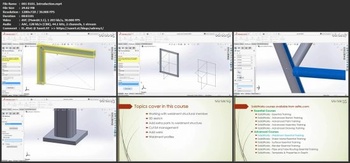 Udemy SolidWorks 2018 Weldment Essential Training