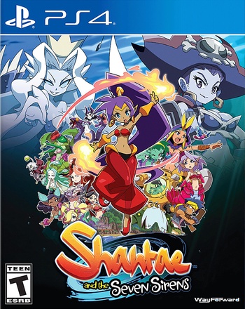 Shantae and the Seven Sirens CUSA18287 PS4 PKG auctor