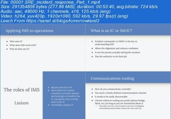 SRE Incident Response FreeCourseWeb