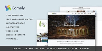 DesignOptimal ThemeForest Comely v1 0 Responsive Multipurpose Business Drupal 8 7 Theme Update 11 May 19 19938606