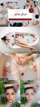 DesignOptimal Creativemarket LR Milk Bath Lightroom Presets 4824127