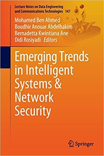 Emerging Trends in Intelligent Systems Network Security