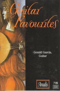 Gerald Garcia Guitar Favourites Works of Paganini Vivaldi Debussy Faure etc