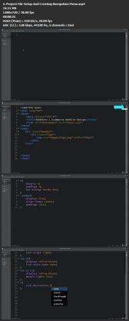 Udemy Make Ecommerce Website Front End Using HTML CSS Bootstrap