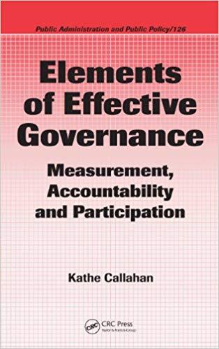 FreeCourseWeb Elements of Effective Governance Measurement Accountability and Participation