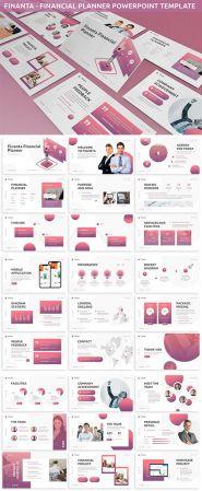 DesignOptimal Finanta Financial Planner Powerpoint Template