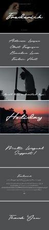 DesignOptimal Frederick Classic Script Font