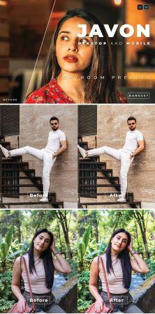 DesignOptimal Javon Desktop and Mobile Lightroom Preset