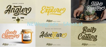 DesignOptimal Angler Font