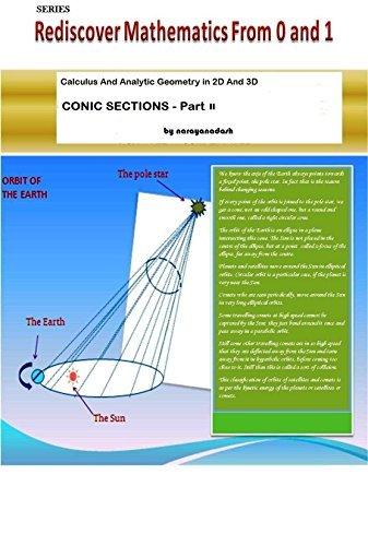 FreeCourseWeb Conic Sections Calculus And analytic Geometry In 2D And 3D