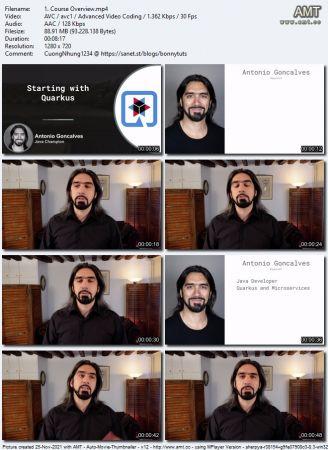 Udemy Starting with Quarkus