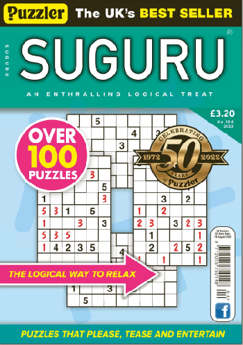 Puzzler Suguru Issue 104 2022 DevCourseWeb