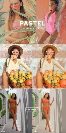 DesignOptimal CreativeMarket 5 PASTEL TONES Lightroom Presets 6153625