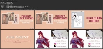 Udemy How To Draw Full Body Poses In Procreate Anime Art Style