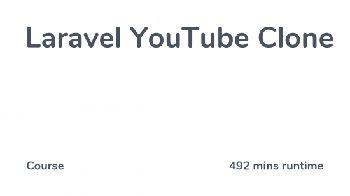 FreeCourseWeb Laravel YouTube Clone