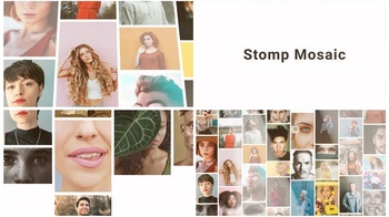 DesignOptimal Videohive Mosaic Stomp Multi Photo Logo 28401012