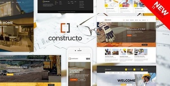DesignOptimal ThemeForest Constructo v4 1 5 Construction WordPress Theme 9835983