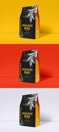 DesignOptimal Packaging Pouch Bag PSD Mockup
