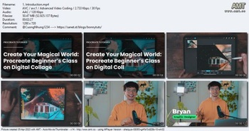 Udemy Procreate Beginner s Class on Digital Collage Magic