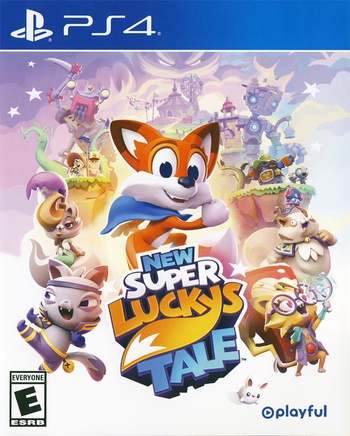 New Super Lucky s Tale CUSA20302 PS4 PKG auctor