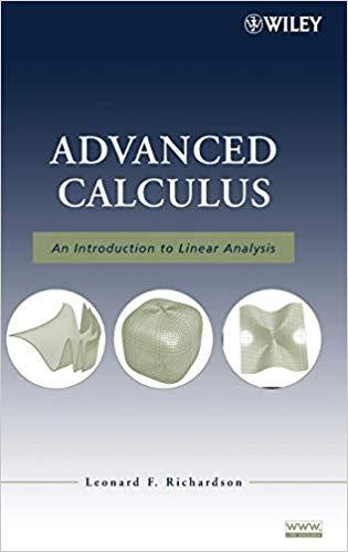 Advanced Calculus An Introduction to Linear Analysis True PDF CourseWikia