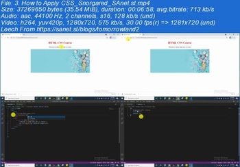 Udemy HTML CSS Course from Scratch