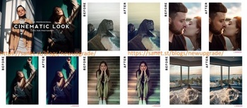 DesignOptimal 20 Professional Cinematic Look LUTS 4436129