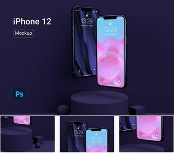 DesignOptimal iPhone 12 Pro Dark Mocku ZGD4N32