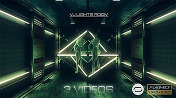 DesignOptimal Videohive VJ Lights Room 3 Pack 14623049