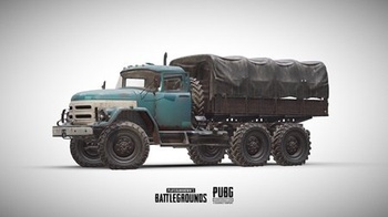 DesignOptimal PUBG Truck 3d Model