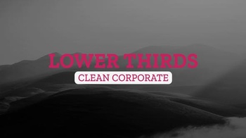 DesignOptimal Videohive 24 Typography Lower Thirds 26543553