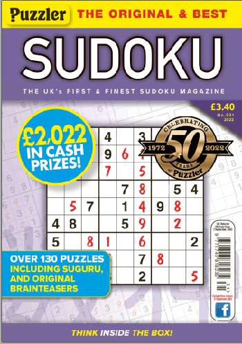 Puzzler Sudoku Issue 231 2022 CourseWikia