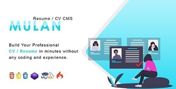 DesignOptimal CodeCanyon Mulan v1 2 Resume CV CMS 23542387