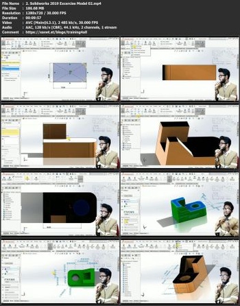 FreeCourseWeb Learn simple Modeling in Solidworks 2019 Updated 4 2020