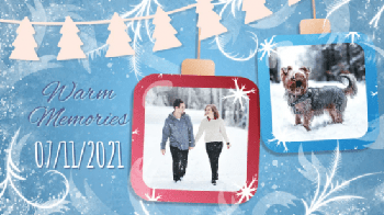 DesignOptimal MotionArray Winter Memories Slideshow 879682