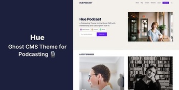 DesignOptimal ThemeForest Hue v1 0 Ghost CMS Theme for Podcasting 25729319