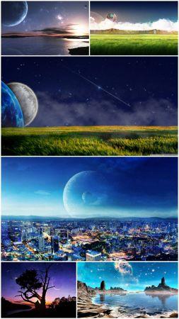 DesignOptimal Sci Fi Landscape Pack 25