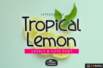 DesignOptimal Tropical Lemon Font