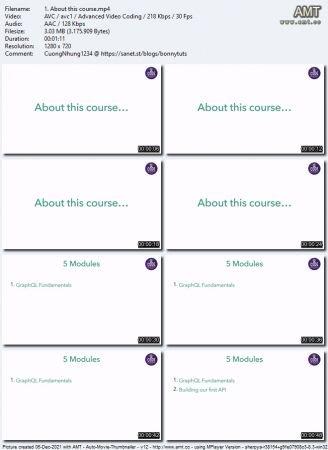 Udemy Building GraphQL APIs and Clients using Net