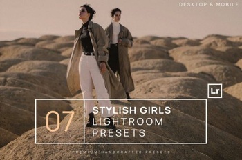 DesignOptimal 7 Stylish Girls Lightroom Presets Mobile