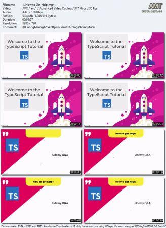 Udemy TypeScript Learn Typescript Type script Pro In Details