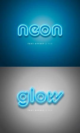 DesignOptimal Neon Text Effect 383931330